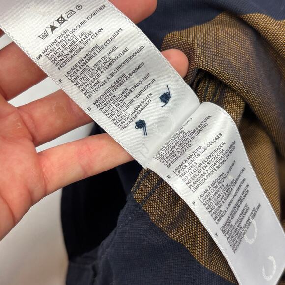 Fred Perry Bold Stripe Oxford Woven Button Down Shirt Men's Medium Quiet Luxury - Picture 8 of 12